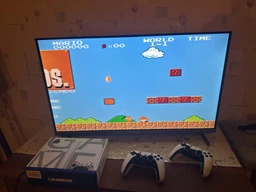 Игровая консоль M15 Pro 4K Game Stick 64GB, мини приставка с 20457 играми + два беспроводных джойстика, HD HDMI стик для телевизора фото от покупателей 19