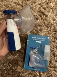Портативный ингалятор небулайзер Mesh Nebulizer JSL-W302 фото от покупателей 6
