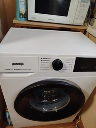 Фронтальная стиральная машина Gorenje, 6 кг, 1000 об/мин, класс энергоэффективности A+++, 435 см, с дисплеем, функцией пара, инверторный двигатель, белая (629053) фото от покупателей 8