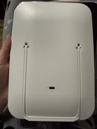 Дзеркало для макіяжу акумуляторне безпровідне 3 режими Smart LED Makeup Mirror косметичне настільне з LED підсвіткою у ванну кімнату біле фото від покупців 9