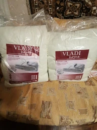 Ковдра зимова натуральна вовна Vladi Преміум 140x205 Полуторний фото від покупців 3