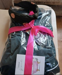 Піжама жіноча тепла велюр кант (штани+сорочка) XL-XXL зелений