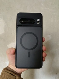 Тонований магнітний чохол AeronGuard з MagSafe для Pixel 8 Pro | Тонкий, ударостійкий, підтримка бездротової зарядки фото от покупателей 1