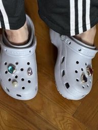 Женские кроксы Crocs Jibbitz Classic Platform Clog W 206750-100 39-40 (W9) 25 см Белые (1914486784844) фото от покупателей 1