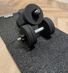 Гантелі набірні 2 по 24 кг металеві з покриттям фото від покупців 2