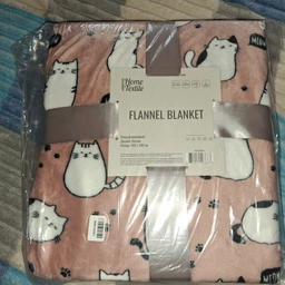 Плед Ardesto Flannel Котики Розовый с белым 160х200 см (ART0108PB) фото от покупателей 2
