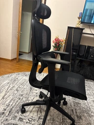 Кресло компьютерное офисное эргономичное OfficePro OC680B Black фото от покупателей 12