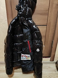 Зимова куртка Moncler до -20° з NFC чіпом 770155 XS чорна