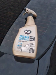 Швидкий віск для кузова K2 Spid Wax K087M1 770 мл — поліроль-спрей для блиску та захисту авто, гідрофобний ефект, без розводів фото від покупців 2
