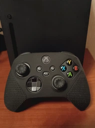 Захисний силіконовий чохол Dobe TP5-0559 Black для геймпаду Xbox Series X|S + накладки на стіки [455862914] фото від покупців 1