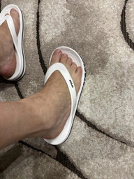 Тапочки Crocs Bayaband Flip 37 р 23.2-24 см Білі 205393-126-M5/W7 White фото від покупців 1