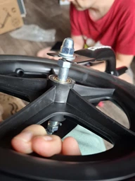 Дитячий беговел велобіг Corso Sprint JR-01258 сталева рама колесо 12" EVA піна Оранжевий фото від покупців 1