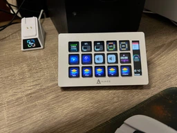 Програмована LCD Клавіатура AJAZZ AKP153 Black, Для стримінгу, монтажу, управління медіа та макросів