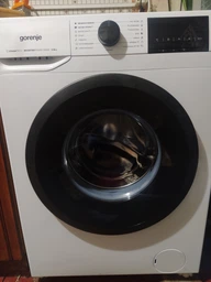 Фронтальная стиральная машина Gorenje, 6 кг, 1000 об/мин, класс энергоэффективности A+++, 435 см, с дисплеем, функцией пара, инверторный двигатель, белая (629053) фото от покупателей 4