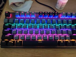 Клавиатура механическая HATOR Starfall Rainbow Origin Red (HTK-608)