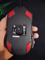 Миша ігрова A4Tech Bloody J90s (Black), Activated, Extra Fire Button, 8000 CPI, RGB, 20 млн. натискань, чорна, RGB підсвічування фото від покупців 8