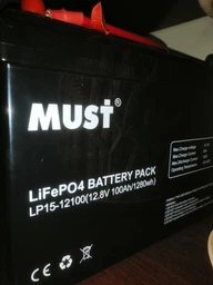 Акумуляторна батарея Must LiFePO4 LP15-12100 12.8V 100Ah (DS279050) фото від покупців 2