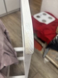 Вішалка, стійка для одягу без полички VD, колір білий фото від покупців 6