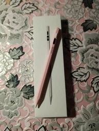 Стилус стильный модный с дисплеем DrawPen Active Pro для iPhone iPad Android планшета телефона сенсорного экрана подарок девочке женщине ученице для рисования письма учебы заметок творчества скетчей художественный дизайнерский рисовальный розовый (21014) фото от покупателей 16