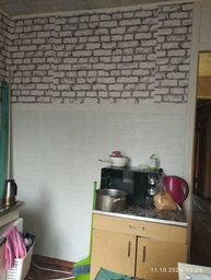 3D панель самоклеящаяся StickerWall под кирпич 770х700х3 мм белая фото от покупателей 3