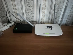Безперебійник Павербанк PowerBank UKC Happy Home UPS для роутера WI-Fi 5/9/12В, 10400 мА·год