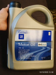 Моторне масло GM Motor Oil 5W-30 Dexos2 5л фото от покупателей 4