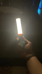 Мини-фонарь на аккумуляторе настенный W-52 с LED и датчиком движения, магнитное крепление для стены фото от покупателей 7