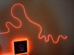 Неоновая гибкая лента умная светодиодная подсветка LED RGB 5м Smart гибкий неон с Bluetooth USB и синхронизацией музыки гирлянда IP67 фото от покупателей 19