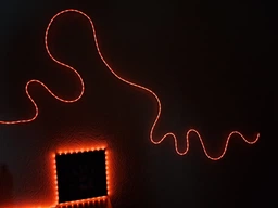 Неоновая гибкая лента умная светодиодная подсветка LED RGB 5м Smart гибкий неон с Bluetooth USB и синхронизацией музыки гирлянда IP67 фото от покупателей 18