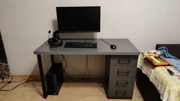 Стол компьютерный Торонто лофт Черный 1300x600x770 мм ( арт. SKRZ2000-072 )