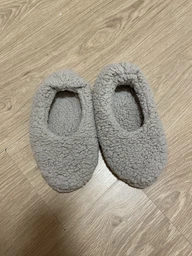 Женские домашние тапочки утепленные меховые с закрытым носком Twins Тучки (Мягкие) 14351 40 26 см Пудровые (4820182062452) фото от покупателей 1