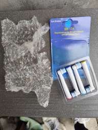 Oral b Braun насадки для электрической зубной щетки на зубную щетку орал би браун Dental Man EB58 X Charcoal power сменные средняя жесткость универсальные насадка средней жесткости набор 4 шт для зубов десен и межзубных промежутков для орал б с углем фото от покупателей 7