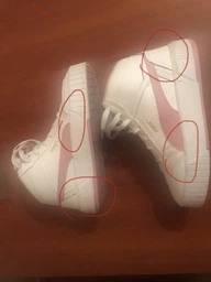 Женские кеды кожаные высокие Puma Carina Mia Mid 40264003 36 (3.5UK) 22.5 см Puma White-Poised Pink-Puma Gold (4069156910690)