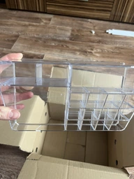 Oрганайзер для косметики Cosmetic Storage Box Акриловый (YU227) фото от покупателей 9