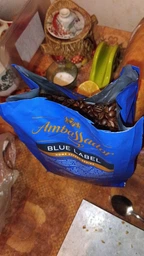 Кофе натуральный жареный в зернах «Blue Label», 1000 g ТМ TM Ambassador фото от покупателей 6