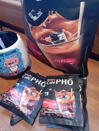 Напій кавовий розчинний MacCoffee 3в1 Cafe PHO 20 пакетиків х 24 г