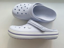 Сабо Crocs Crocband 39 бежевый/белый 11016 фото от покупателей 6