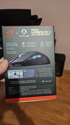 Ігрова бездротова миша Asus ROG Harpe Ace Aim Lab Edition оптична RGB акумуляторна White 90MP02W0-BMUA10 фото від покупців 4