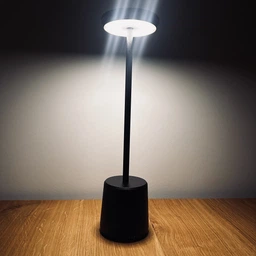 Сенсорна лампа нічник з USB заряджанням на акумуляторі в спальню / LED настільна лампа з акумулятором 9135 OnePro Чорний 68602 фото від покупців 1