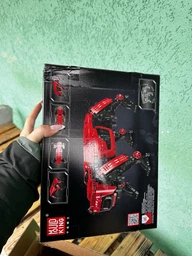 Конструктор дитячий Mould King робот на радіокеруванні "РОБОТ-ПЕС" червоний 921 деталь фото від покупців 1
