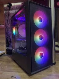 Корпус Prologix E107 Tempered Glass Black