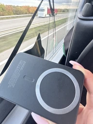 Power Bank 20000mAh Магнітний Бездротовий Акумулятор 22.5W для iPhone, Xiaomi, Samsung синій фото від покупців 13