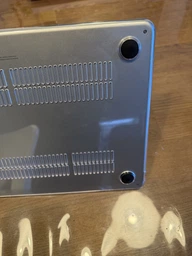 Чохол для MacBook Air 13.6" M2/M3 (A2681 - А3113), Прозорий фото от покупателей 2