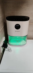 Осушитель воздуха для дома evoair HUMIXDUO, 500 мл/24 ч, 3 режима работы, подсветка, бесшумный, таймер 24 год, резервуар 2,5 л, белый фото от покупателей 9