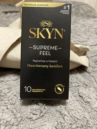 Презервативи Skyn Supreme Feel Ультратонкі 3 шт (ROZ6501053519)