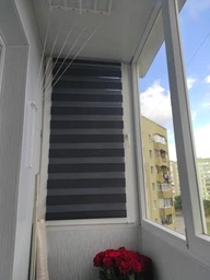 Ролета День Ночь TyulPan 30x170 см Молочный фото от покупателей 8