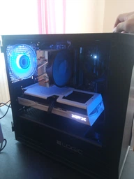 Корпус Logic concept PORTOS MESH+GLASS ARGB fans 3x120mm WHITE (AM-PORTOS-20-0000000-0002)