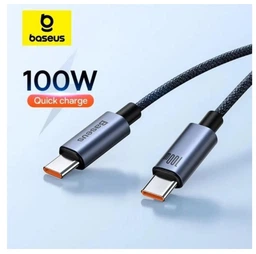 100W 5A кабель для швидкого заряджання Baseus type-C Power Delivery 2.0 для iPhone, Samsung, Xiaomi, iPad, iMac, MacBook. Передача даних. Білий 2м. фото від покупців 2