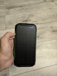 УМБ AURA NRG-30SE ARM SOLAR 30000 mAh Wireless charging Green фото от покупателей 12