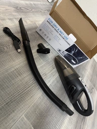 Автомобільний пилосос Vacuum Cleaner JM-XC120 8079 120W 2200 мАч чорний фото від покупців 1